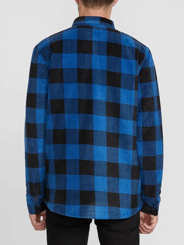 Volcom Bower Polar Zip Men's- Bison