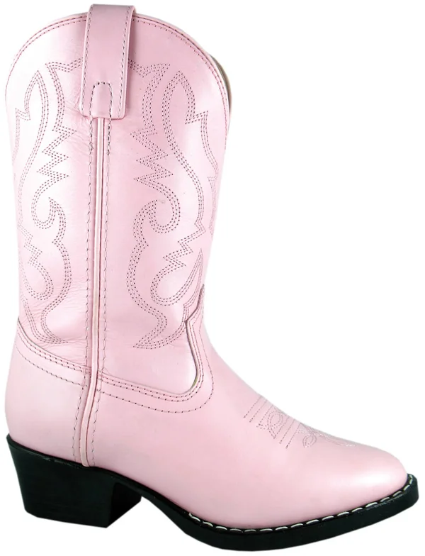 Smoky Mountain Boots Children Girls Denver Pink Leather Western