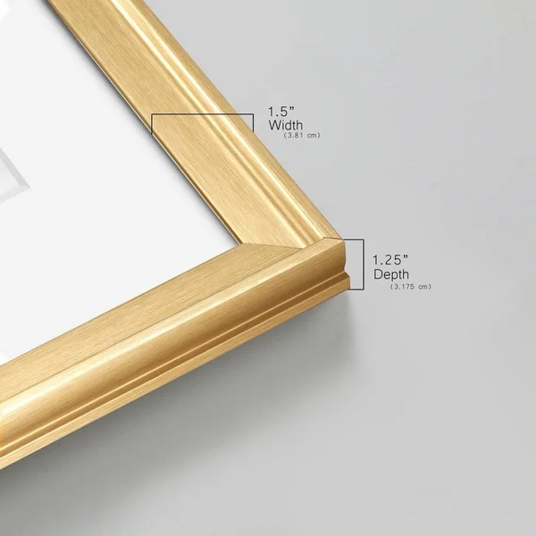 The SEARCH-Premium Giclee Print - Ready to Hang - Gold - 20x20