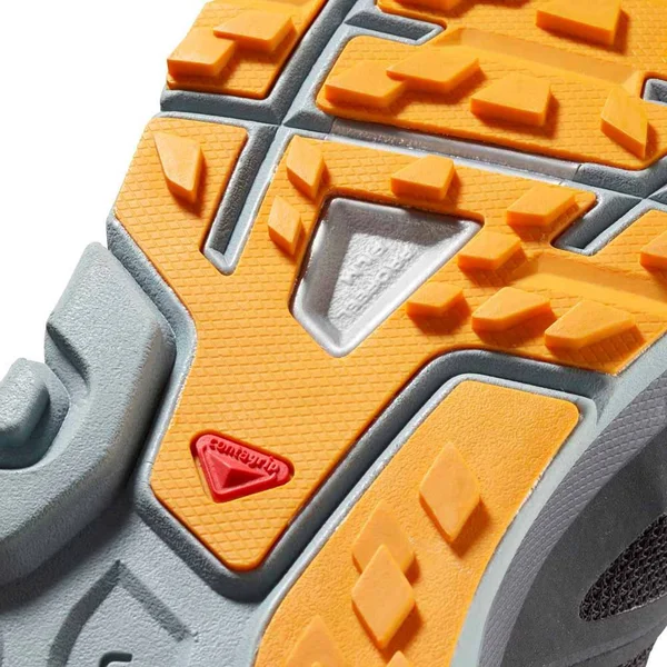 Salomon Men's Sense Max 2 10, Black/Lead/Flame Orange