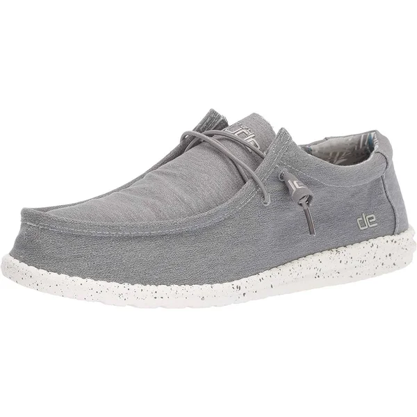 Hey Dude Men's Wally Stretch - Iron