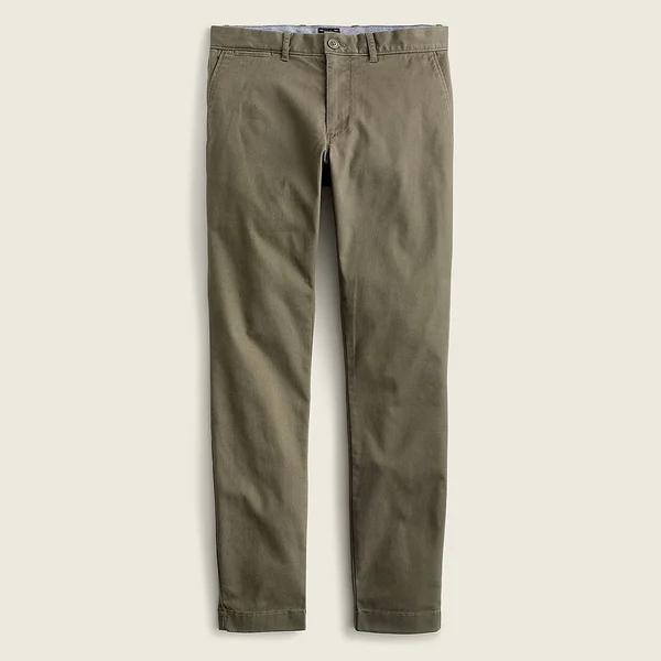 J.Crew Mens 250 Skinny-Fit Pant in Stretch Chino (Size 34x34)