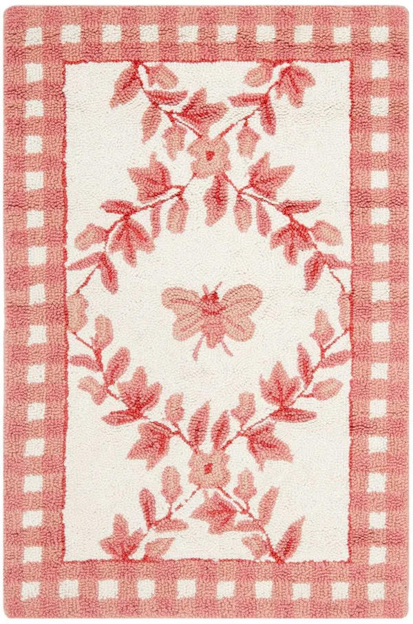 Safavieh Chelsea HK55C Ivory - Rose Rug 2&6x22 x 10& Runner
