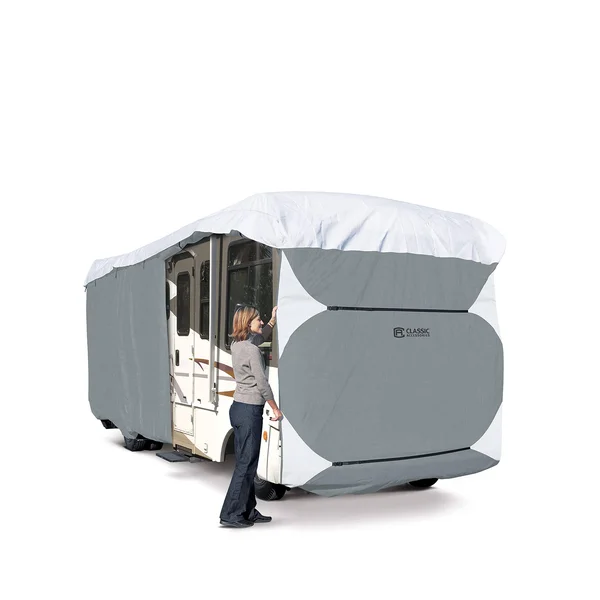 Classic Accessories OVERDRIVE Polypro 3 Deluxe Class A RV COVER - Fits 33& - 37& RVs