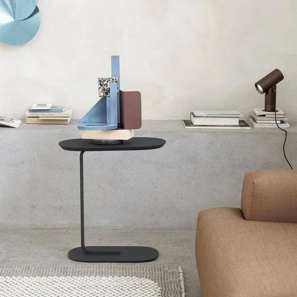Muuto - Relate Side Table - H 73, 5 cm, Dark Green