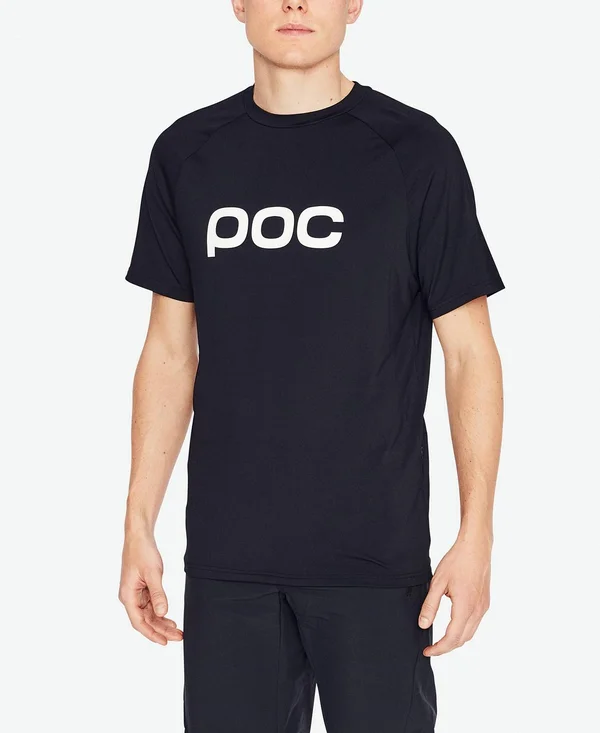 POC Essential Enduro Tee - Uranium Black - Large