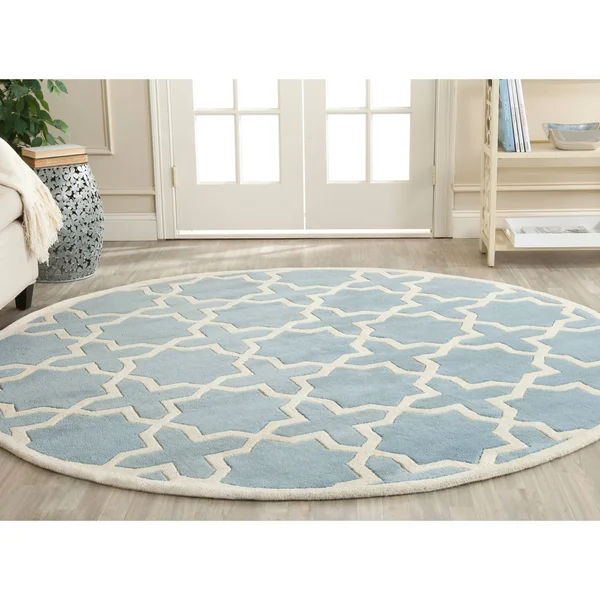 Safavieh Chatham Dark Blue & Ivory 2&-3x22 x 5& Rug