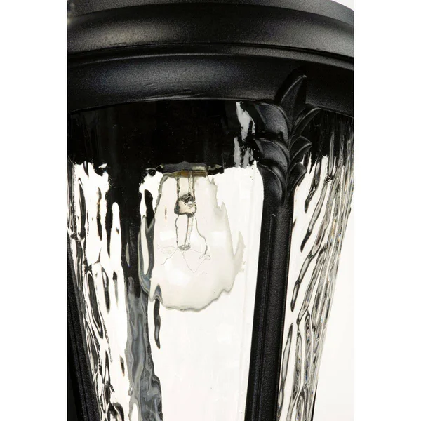 Maxim Sentry Outdoor Wall Mount Black 1 Light 3053WGBK