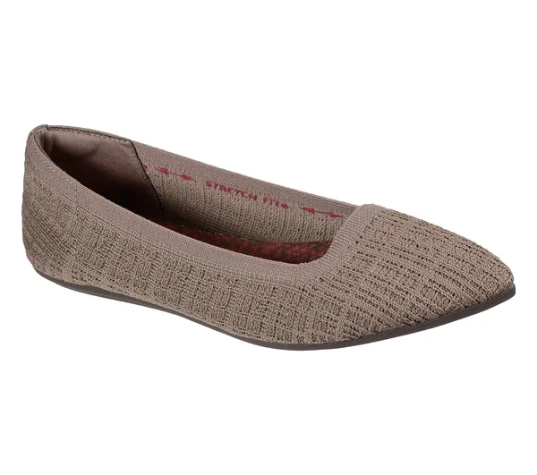 Skechers Women's Cleo Point Shoe - Mocha, 7.5