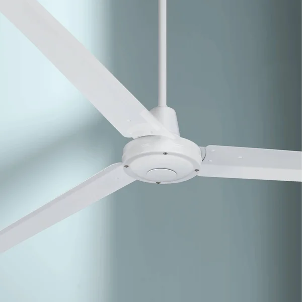 Casa Vieja Turbina 60x22 Ceiling Fan - White - Metal White Blades