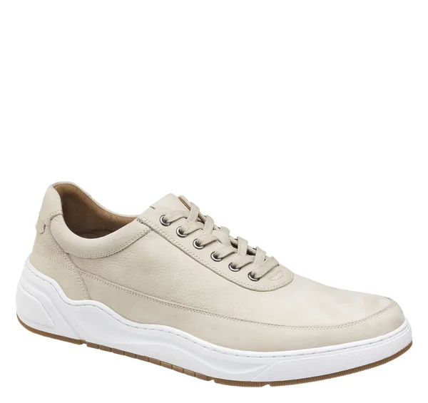 Men's Johnston & Murphy Gleason Sneaker - Light Taupe - Size 12