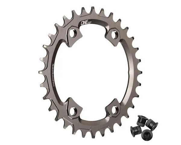OneUp Components XTR M9000 Round Chainring 96BCD 32T - Grey