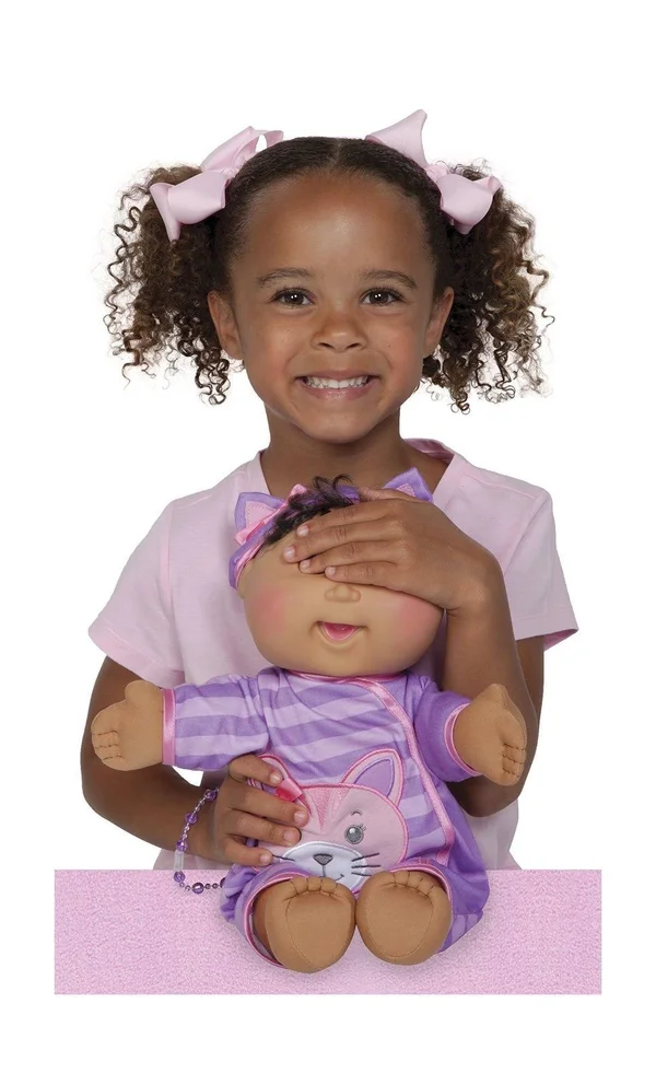 Cabbage Patch Kids 14x22 Baby So Real Doll, Dark Hair/Brown Eye Girl