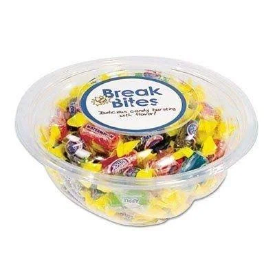 Jolly Rancher Break Bites Fruit Flavors Candy, Assorted - 17 oz bowl