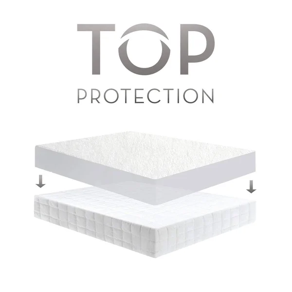 Malouf Pr1me Cal King Terry Mattress Protector