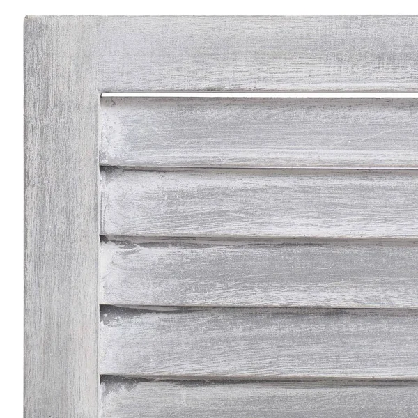 vidaXL 3-Panel Room Divider Gray 41.3x22x64.7x22 Wood
