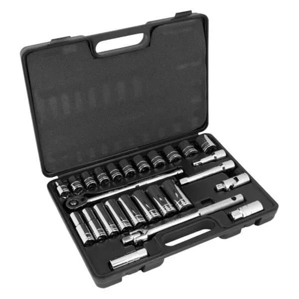 Wilmar W32901 - 26 Piece 1/2x22 Drive SAE Socket Set