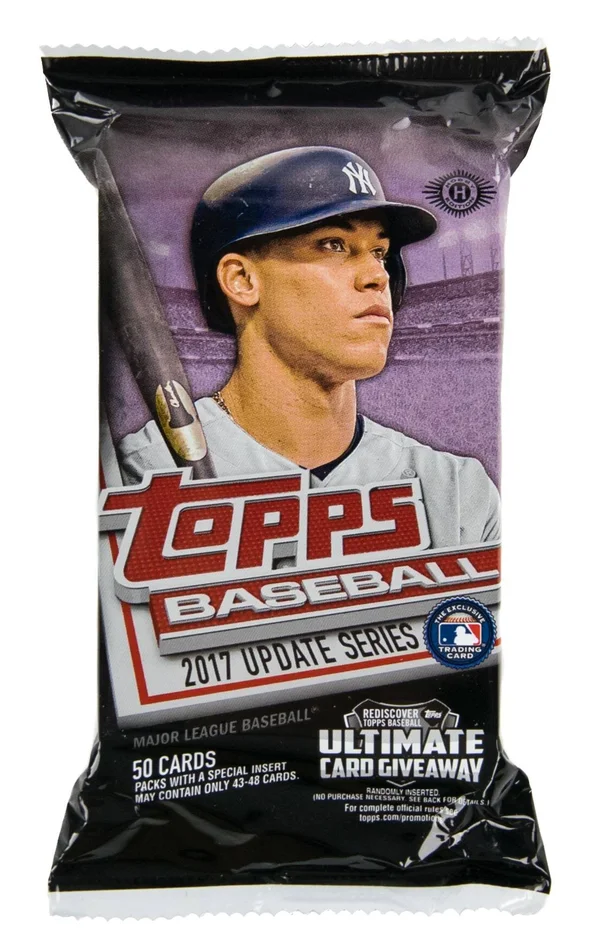 2017 Topps Update Series Baseball Hobby Jumbo Pack