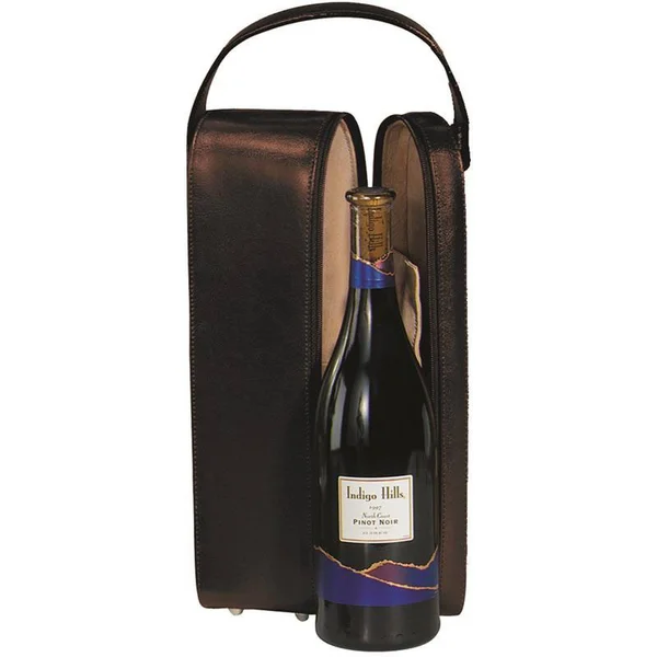 Royce Leather Single Wine Case Coco