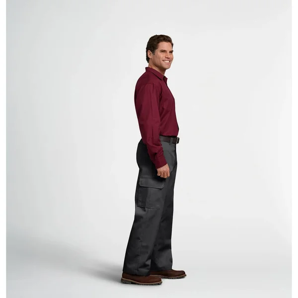Dickies Relaxed Fit Straight Leg Cargo Work Pants - Black