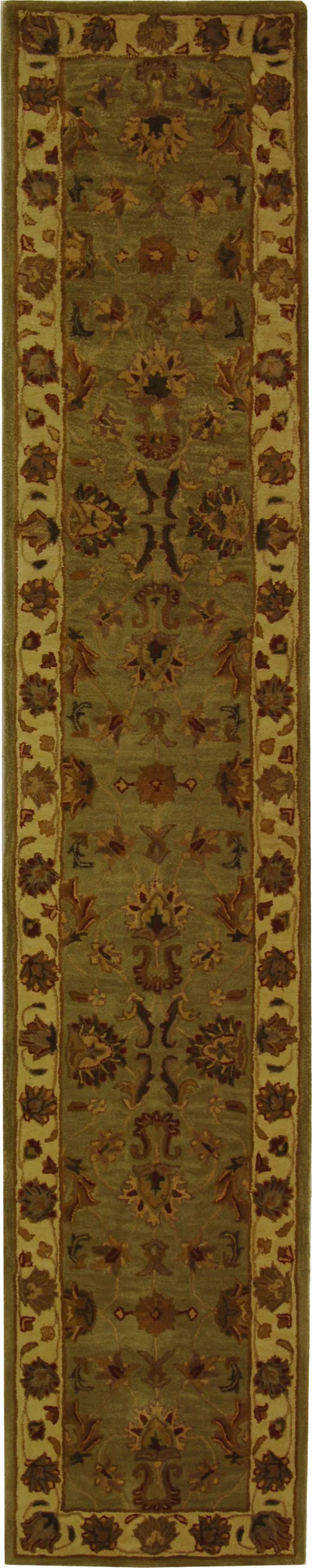 Safavieh Heritage HG343A Green, Gold 4& x 6& Area Rug
