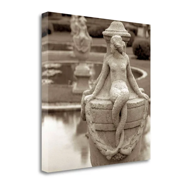 Tangletown Fine Art Giardini Italiano, 1x22 by Alan Blaustein, Giclee Print on Wrap Canvas, 25x22x25x22