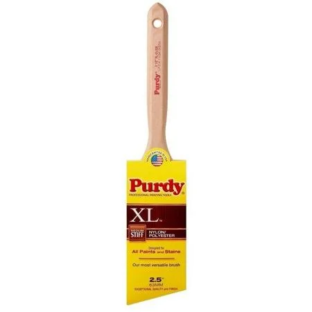 Purdy 144152325 Medium Stiff Nylon Polyester 2.5x22 XL Glide Paint Brush Qty 2x22