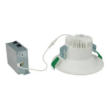 Halo LCR8 Series 8 in. Soft White Selectable CCT Integrated LED Recessed Light with Round Surface Mount Trim Retrofit Module