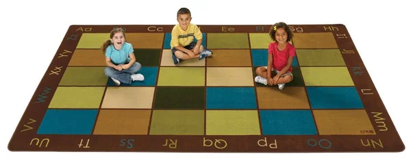 Nature&s Colors Rug - 7& 6x22 x 12& Carpets for Kids