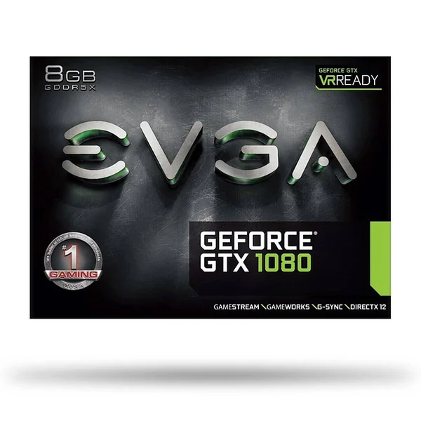 EVGA Nvidia GeForce GTX 1080 Founders Edition 8GB GDDR5X PCI Express 3.0 Graphics Card
