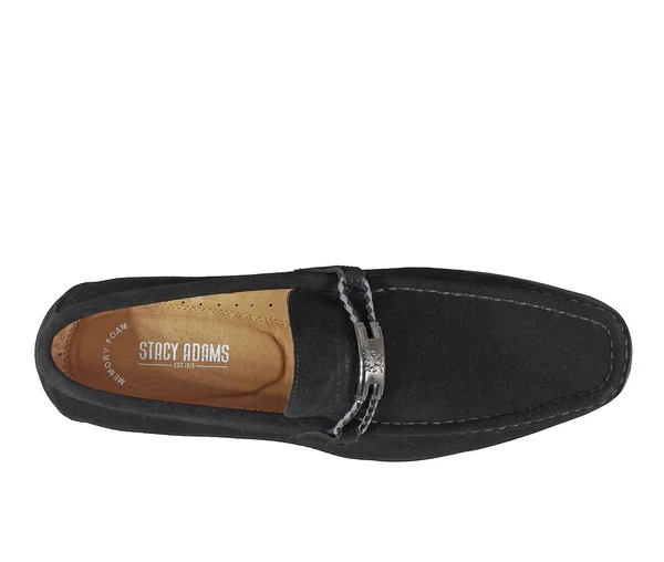 Stacy Adams Neville Loafer, Men's, Black, Size 10.5, Loafers