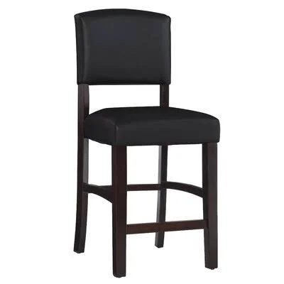 Caldwell Bar & Counter Stool Red Barrel Studio Seat Height: Counter Stool (24x22 Seat Height), Color: Espresso