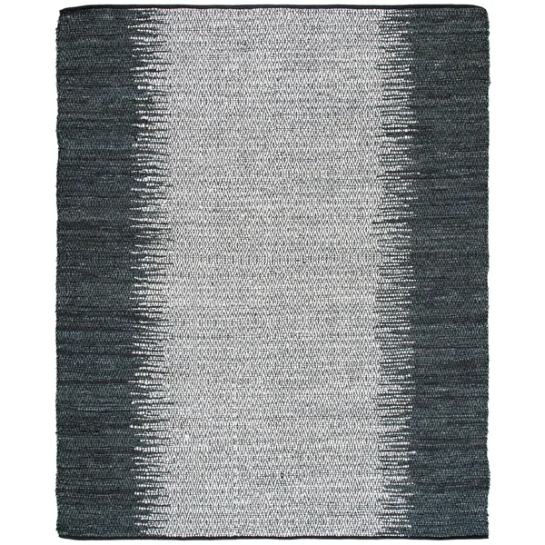 Safavieh Vintage Leather VTL101A 4&0x22 x 6&0x22 Grey - Cream Area Rug