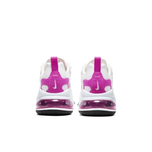 Nike Air Max 270 React White/Fire Pink Women's Shoes - Size: 7