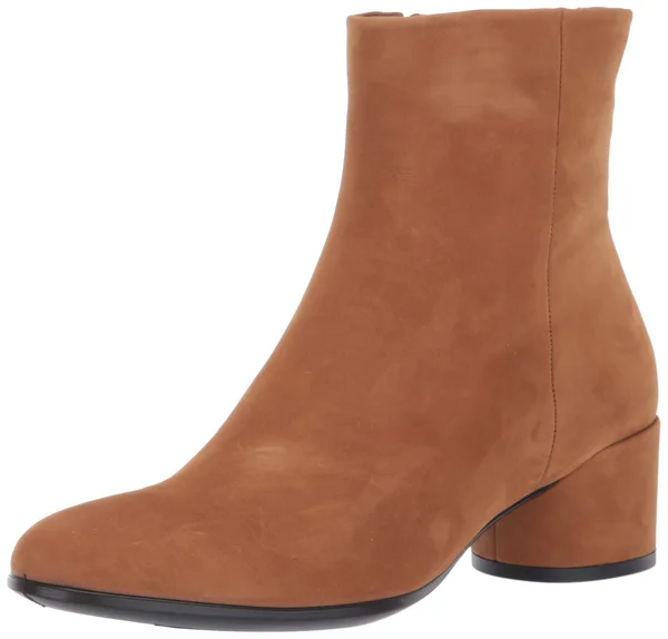 Ecco Shape 35 Mod Block Boot Size - Brown - Ankle Boots