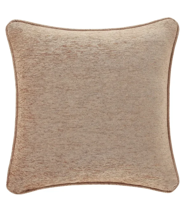 J. Queen New York Luciana 20x22 Square Throw Pillow in Beige
