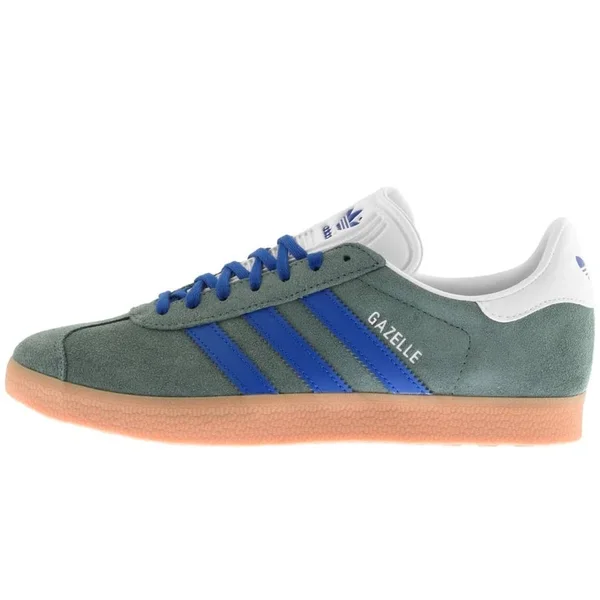 Adidas Originals Gazelle - Hazy Emerald - Royal Blue, Gum Colour: Haz