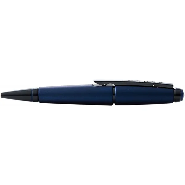 Cross Edge Rollerball Pen - Matte Blue Lacquer