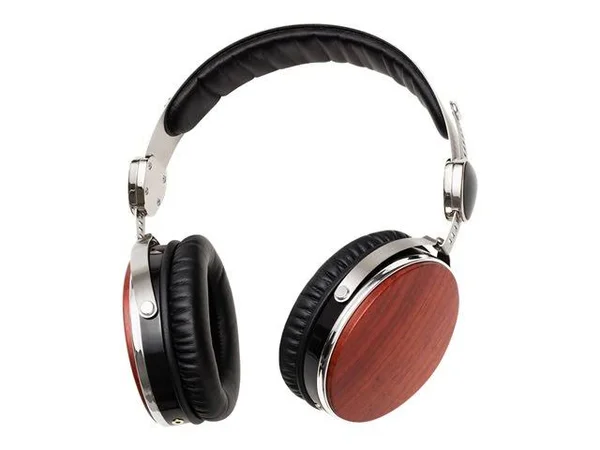 Symphonized Wraith 2.0 Over-Ear Headphones with Mic - Cherry
