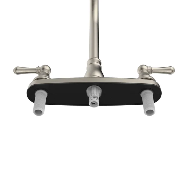 Belanger EBE78WBN2 Non-Metallic Two-Handle Pull-Down Kitchen Faucet, Brushed Nickel