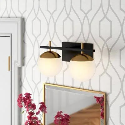 Pierre 2-Light Vanity Light Gold Flamingo