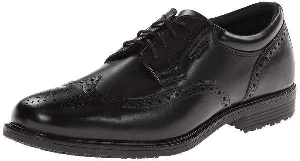 Rockport Men's Lead The Pack Wing Tip - Size: 7, Black