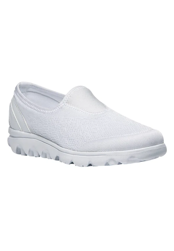 Women's Propet TravelActiv Slip-On - Size: 7.5, White