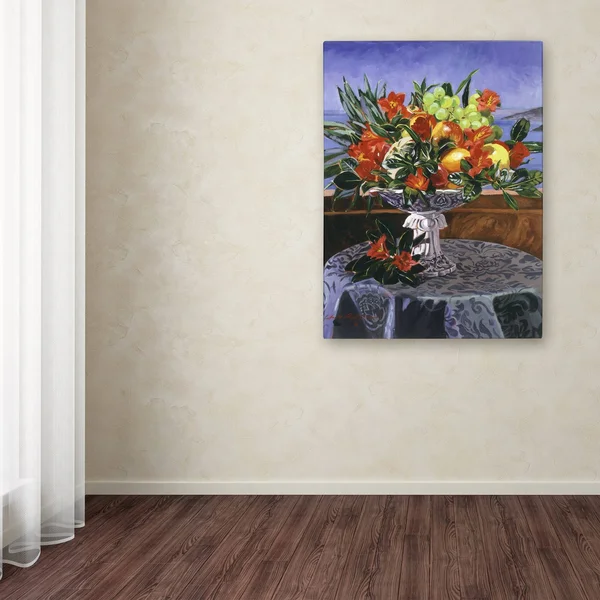 Trademark Fine Art David Lloyd Glover 'La Jolla Christmas' Canvas Art, 18x24