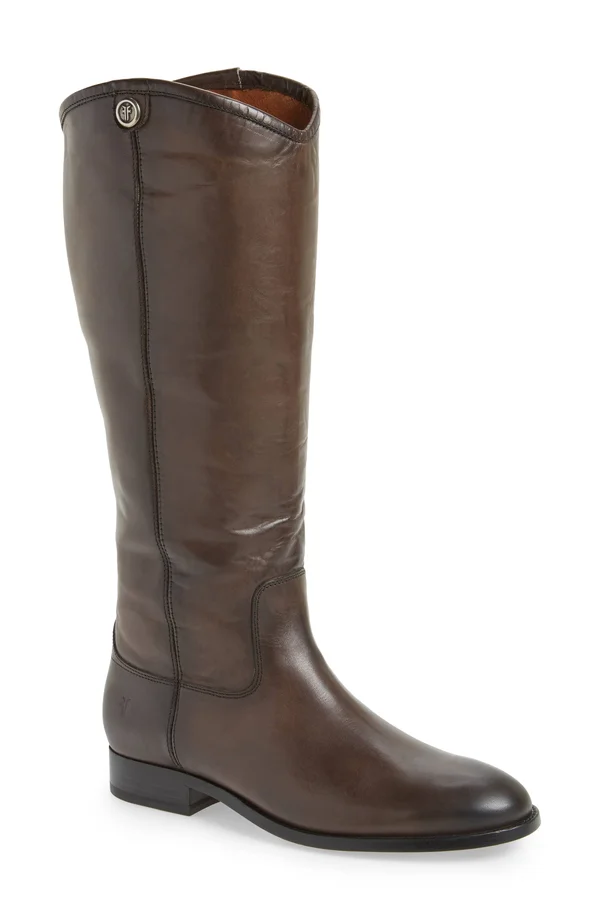 Frye Melissa Button 2 (Smoke Extended) Cowboy Boots