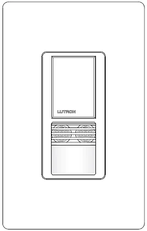 Lutron MS-A102-V-TC Single Circuit Vacancy Sensor, Terracotta