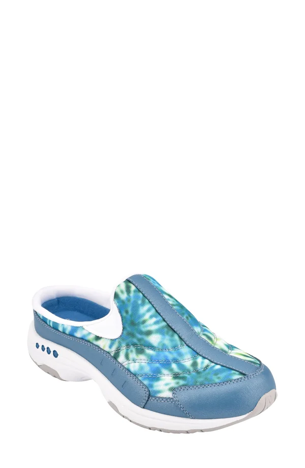 Easy Spirit Women's Traveltime Slip-On - Size: 9 M, Blue Green
