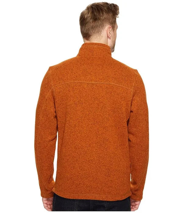The North Face Gordon Lyons 1/4 Zip Jacket - Men's Autumnal Orange Heather - L