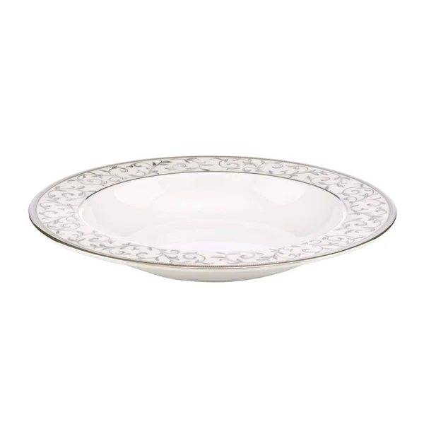 Lenox Opal Innocence Silver Rim Soup Bowl
