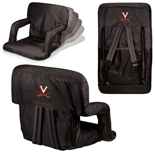 Picnic Time Black Virginia Cavaliers Ventura Seat